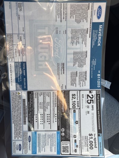 2025 Ford Maverick XLT