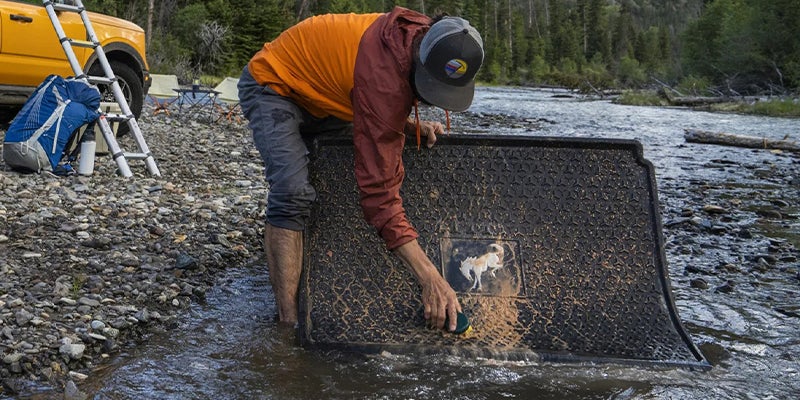2023 Ford Bronco Sport washing in river